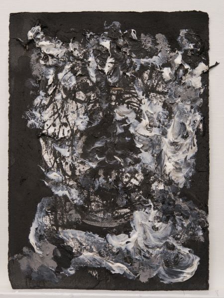 Black Series, 2016, Acrylic Ink on Paper, 27×20cm